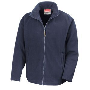 Result Mens Horizon Micro High Density Compact Fleece Jacket / Navy